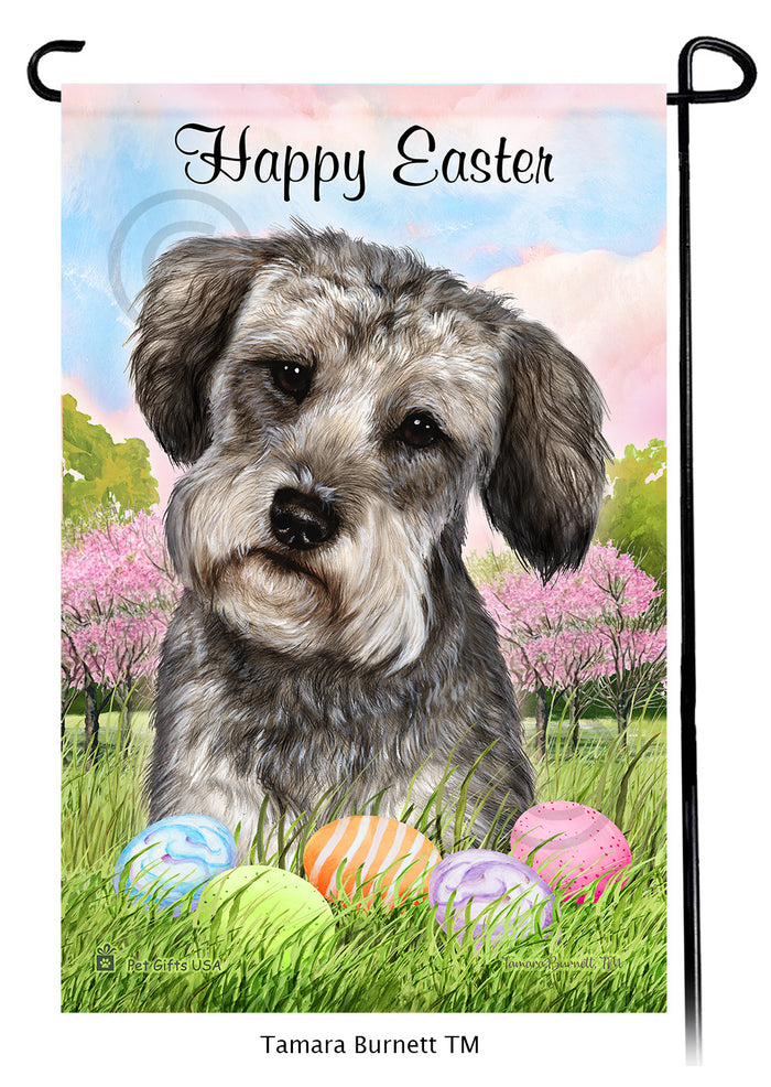 Schnoodle Happy Easter Garden Flags