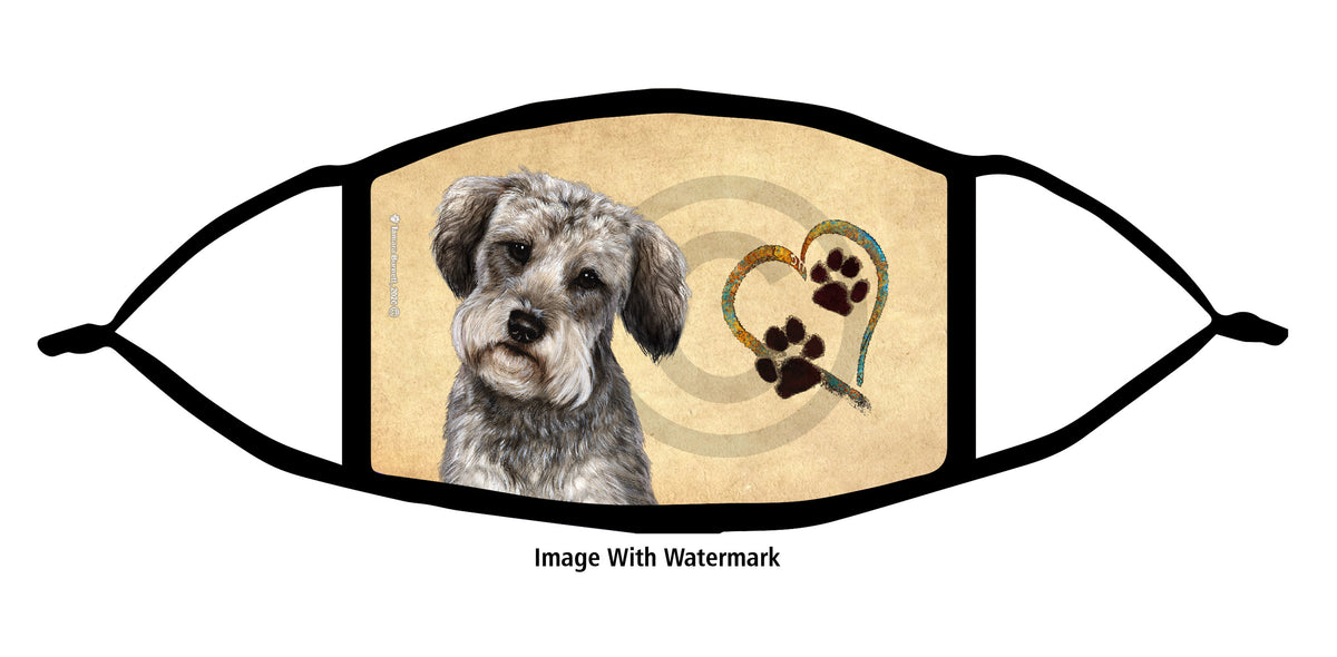 Schnoodle Grey Face Mask