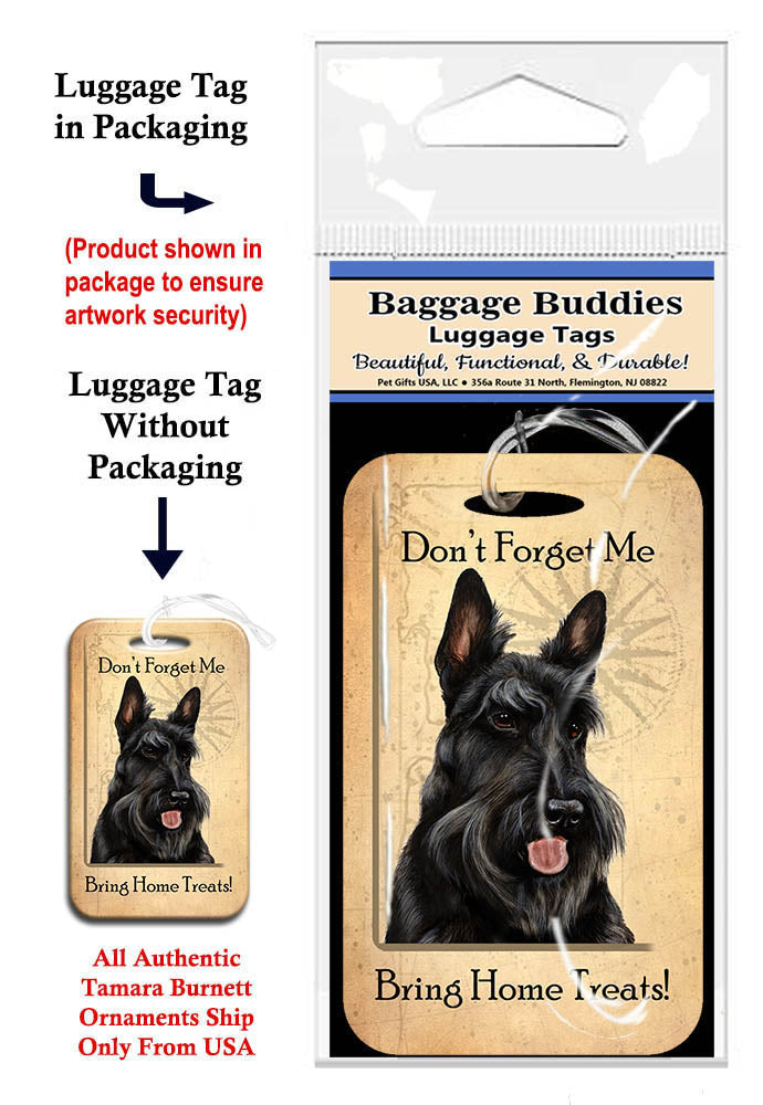 Scottish Terrier Baggage Buddies