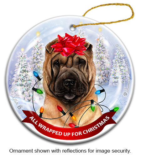 Shar Pei Fawn Ornament