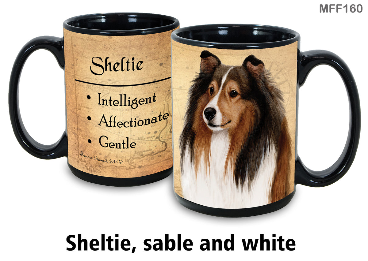 Sheltie - My Faithful Friends Mug 15 oz