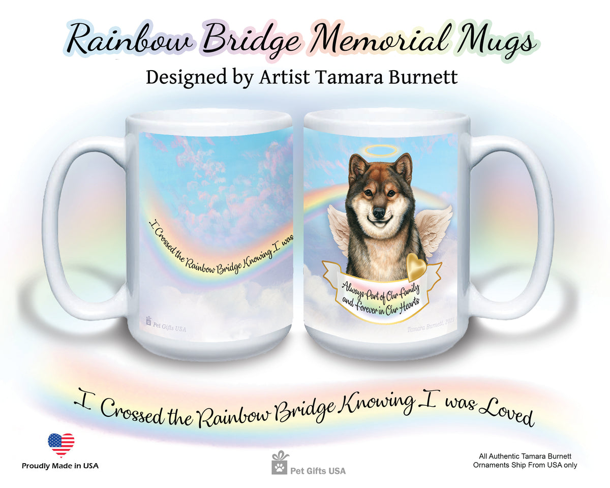 Shiba Inu Sesame Memorial Mug 15 oz