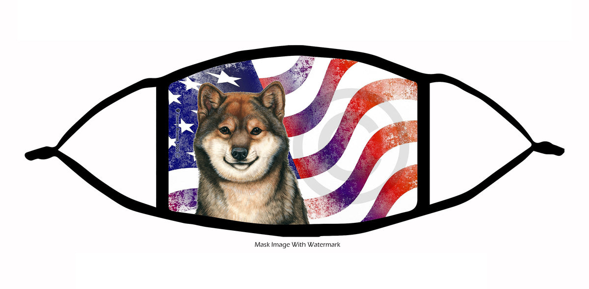 Shiba Inu (Sesame) Face Mask