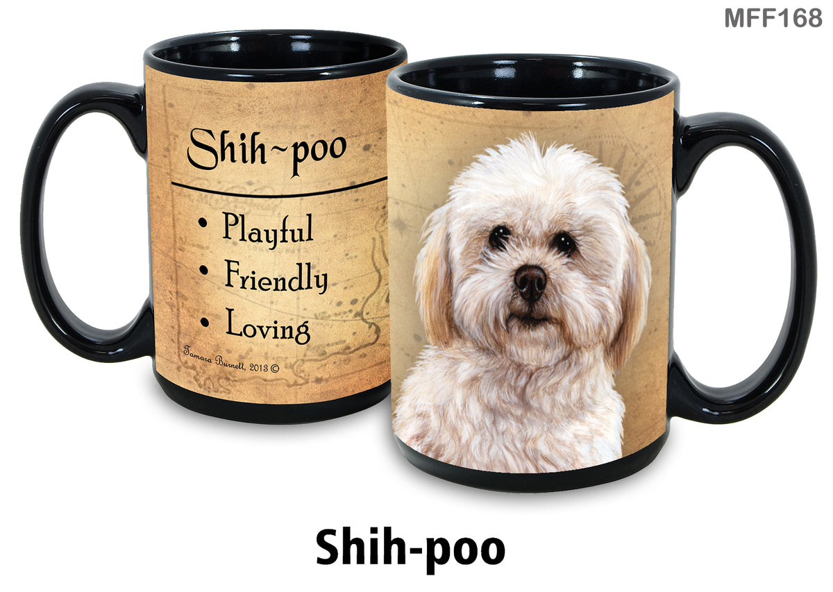 Shipoo (Cream) - My Faithful Friends Mug 15 oz
