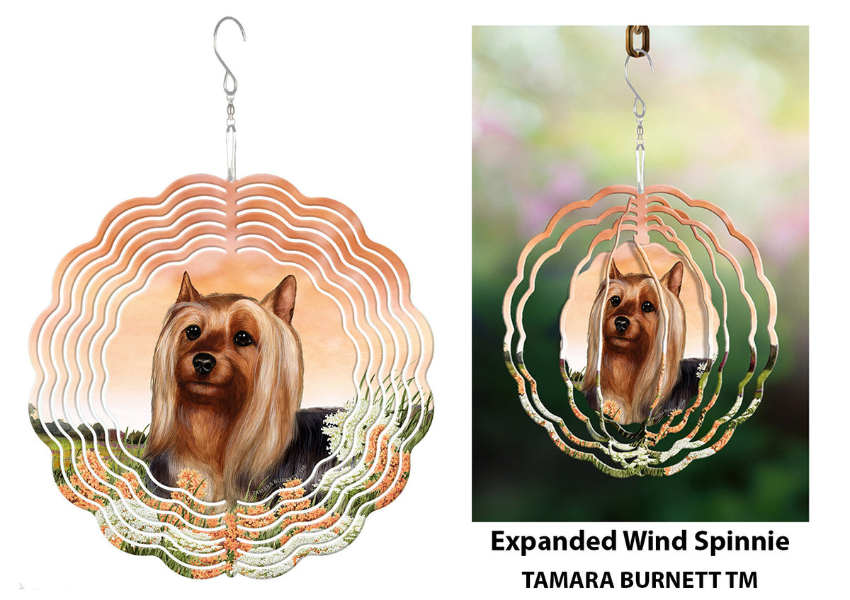 Silky Terrier Wind Spinner