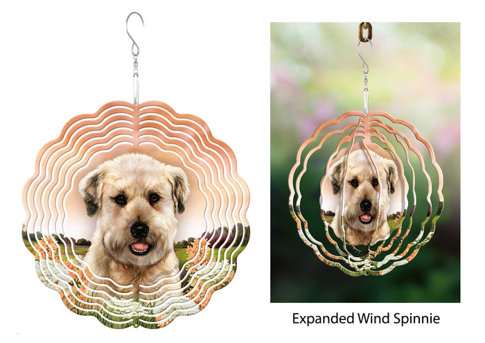 Soft Coated Wheaten Puppy Cut Wind Spinner