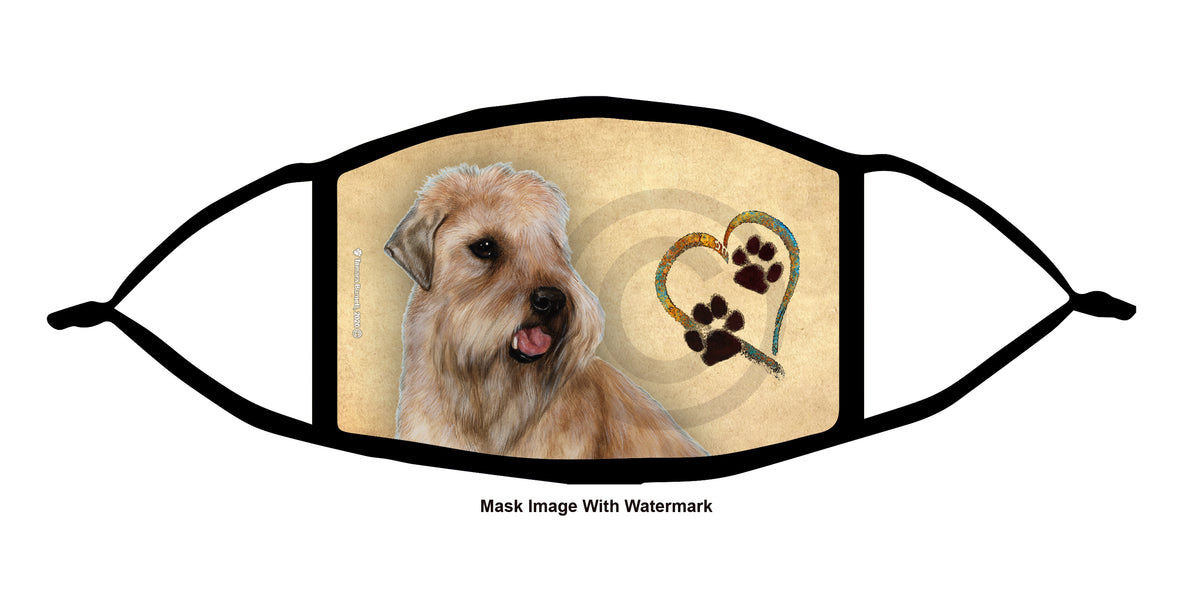 Soft Coated Wheaten Terrier (Show cut) Face Mask