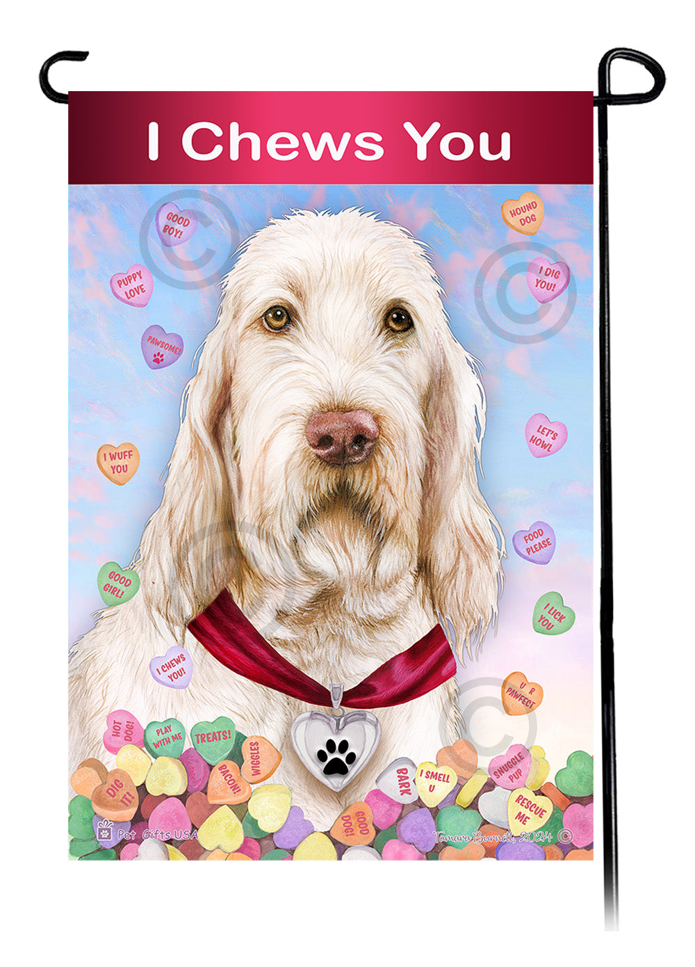 Valentine Sweetheart Garden Flags