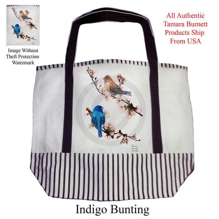 Indigo Bunting - Tote Bag
