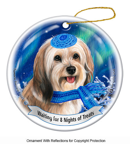 Tibetan Terrier Cream Ornament