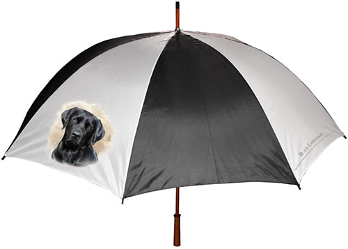 Labrador Retriever Black Umbrella