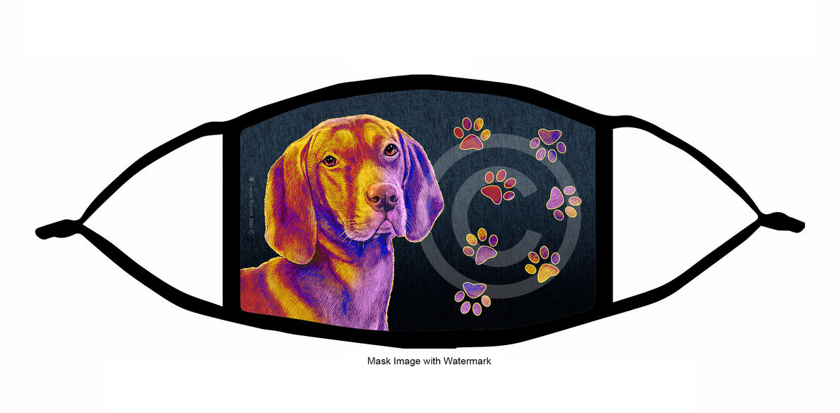 Vizsla Face Mask
