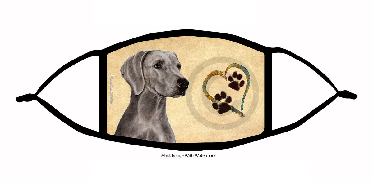 Weimaraner Face Mask