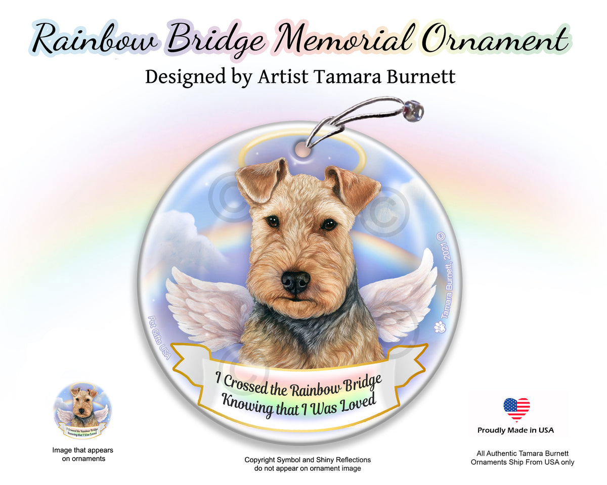 Welsh Terrier Blue and Tan Ornament
