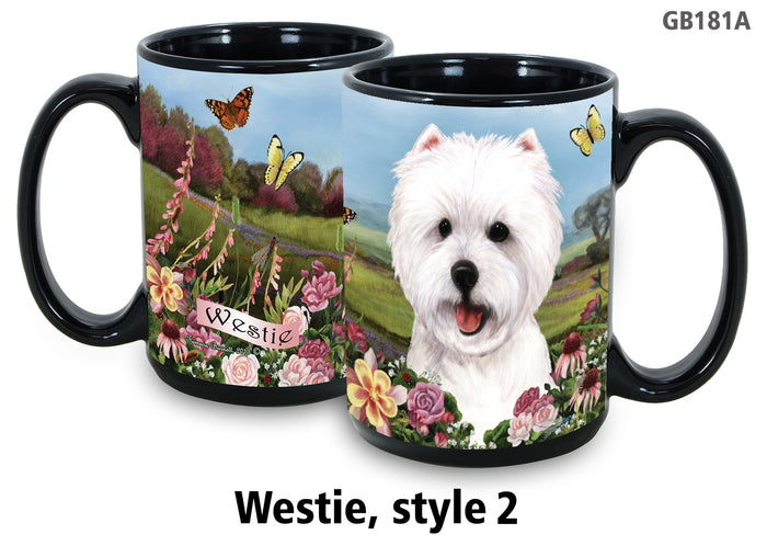 Westie - Garden Party Fun Mug 15 oz