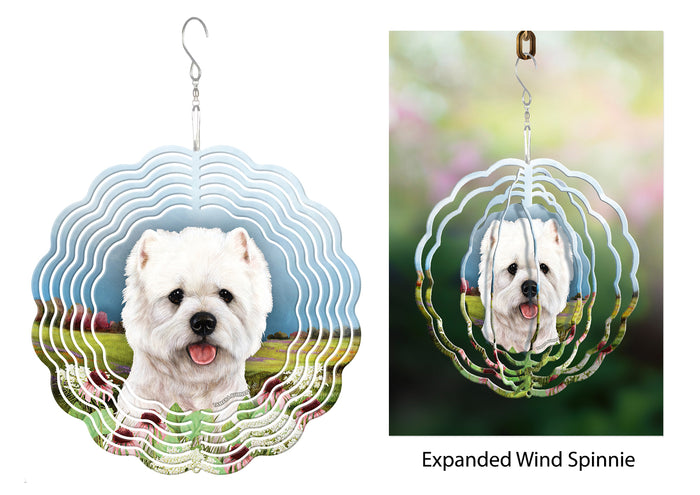 West Highland Terrier Style 1 Wind Spinner