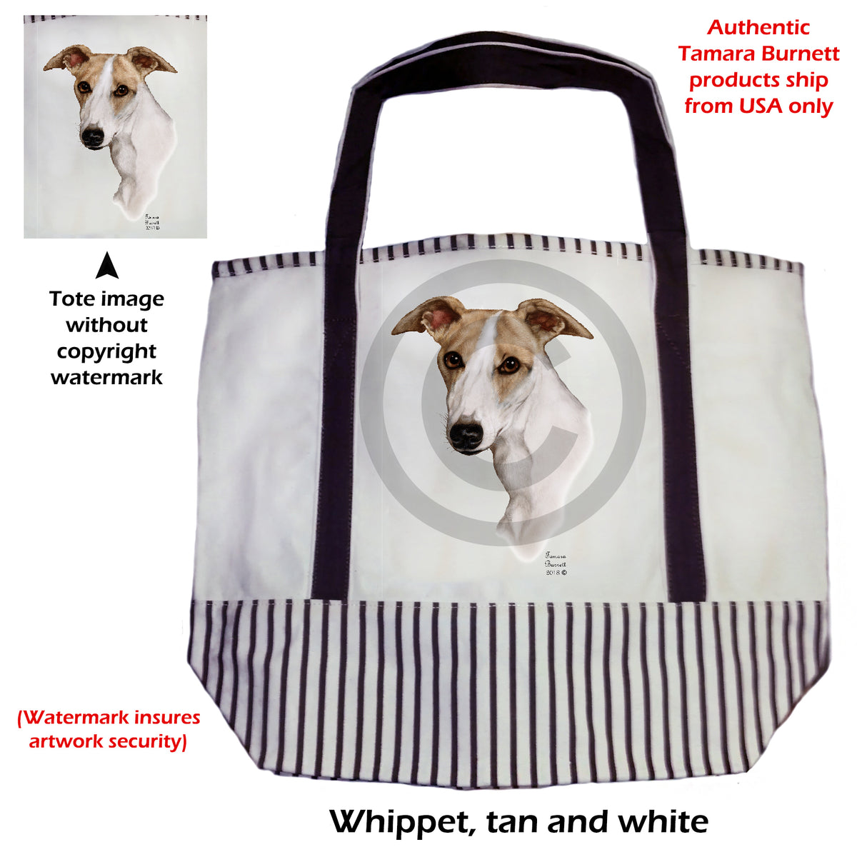 Whippet - Tote Bag
