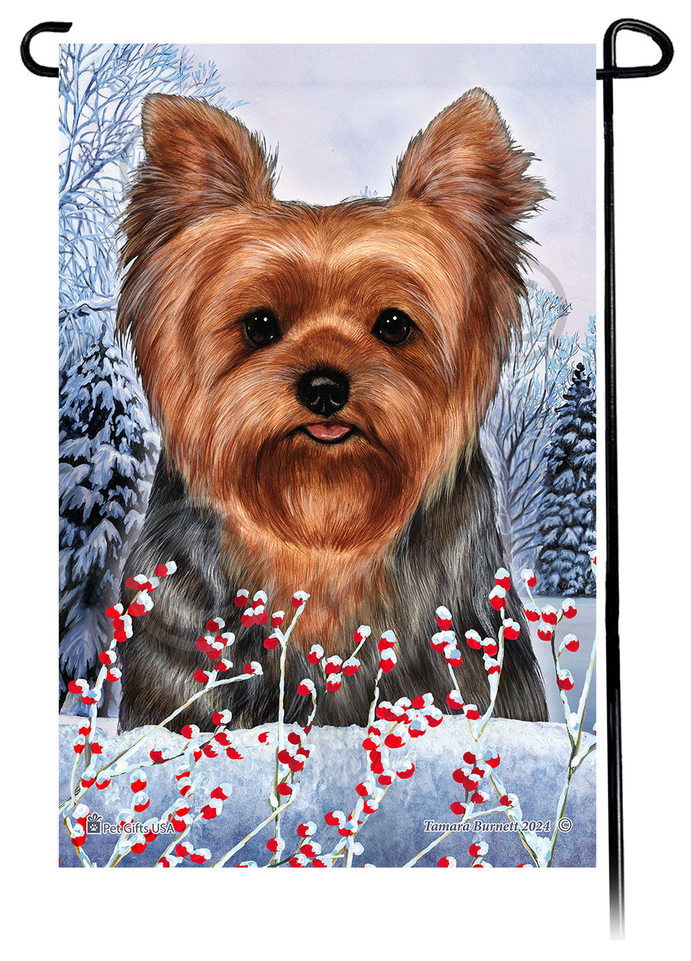 Winterberries Garden Flags