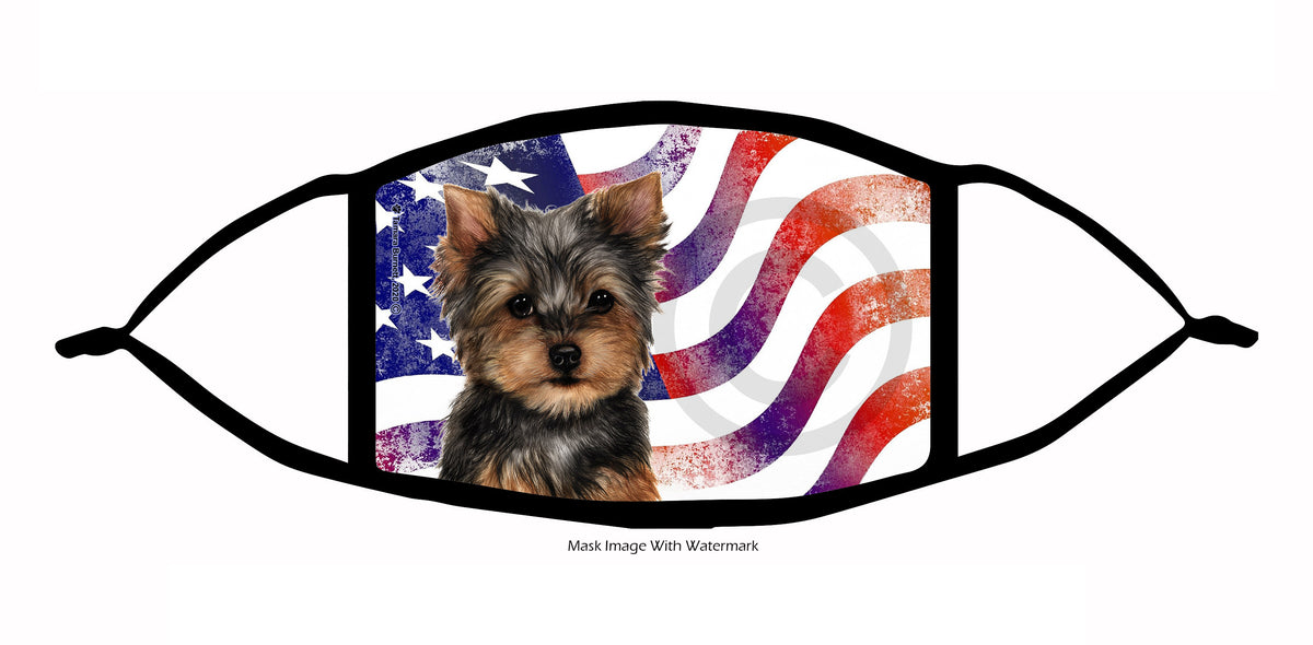 Yorkie (Puppy) Face Mask