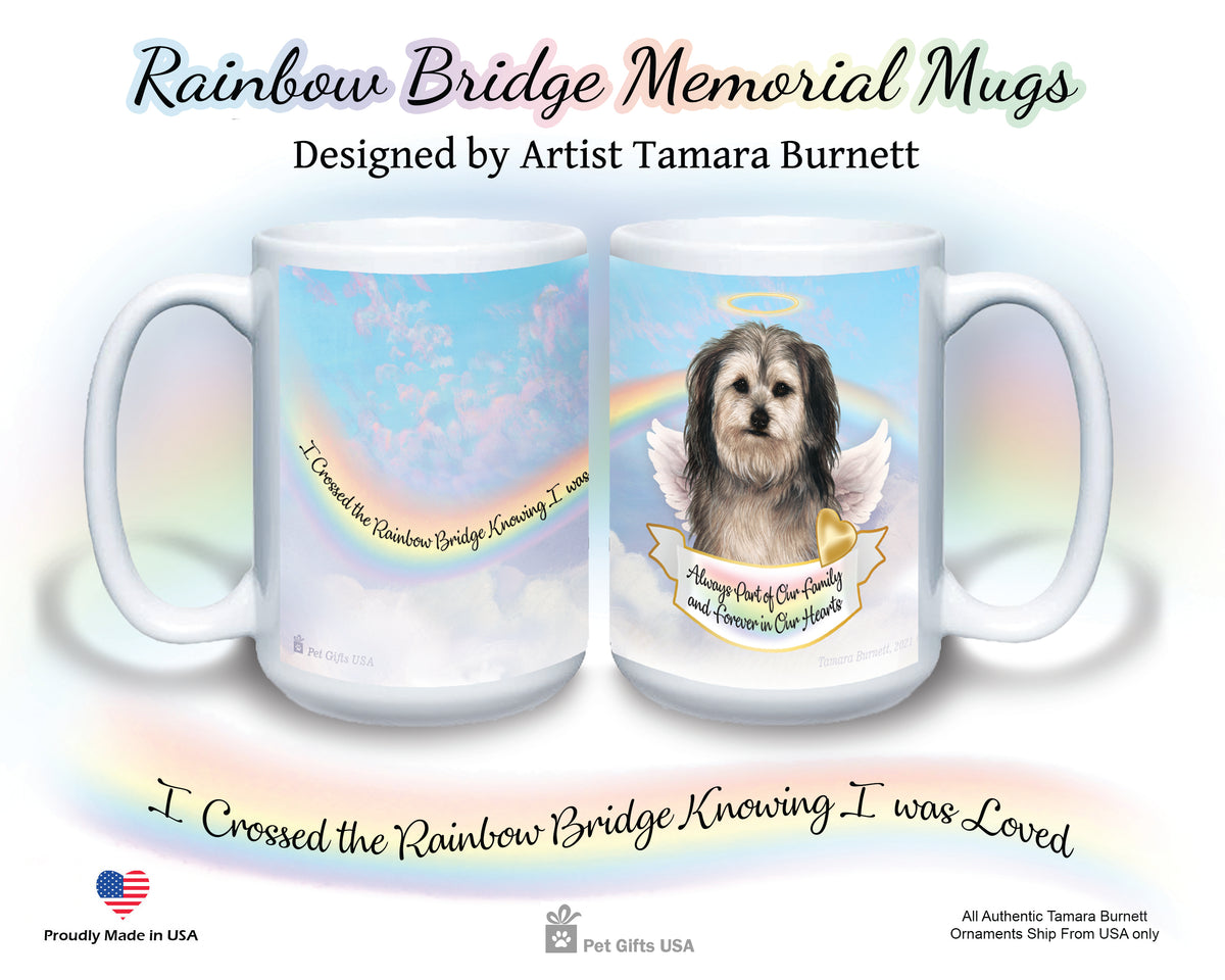 Yorkipoo Silver Memorial Mug 15 oz