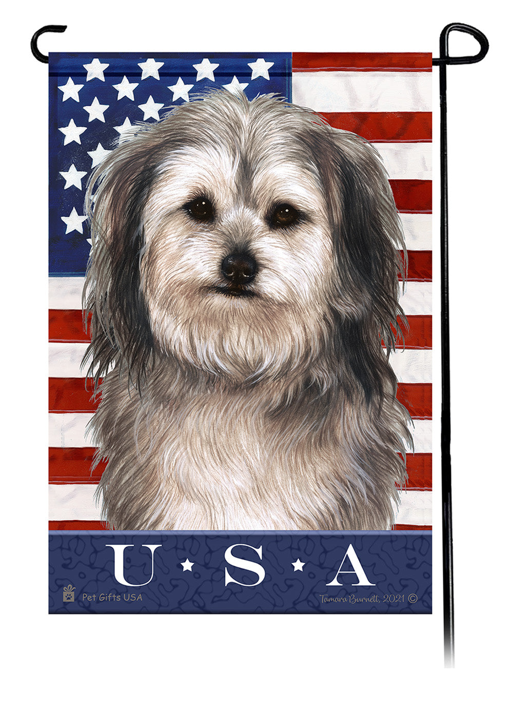 Yorkipoo True Blue - Garden Flag