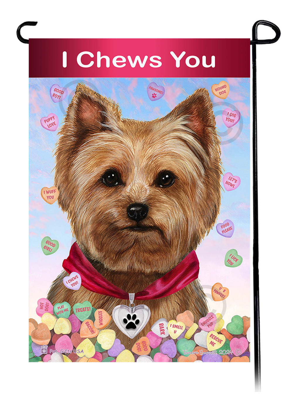 Valentine Sweetheart Garden Flags