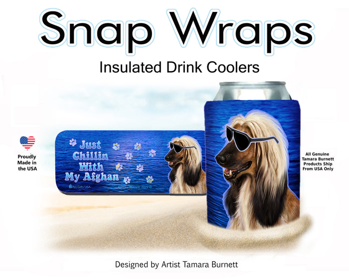 Afghan Hound Snap Wrap Cozy