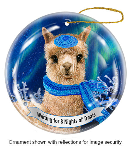 Alpaca Fawn Ornament