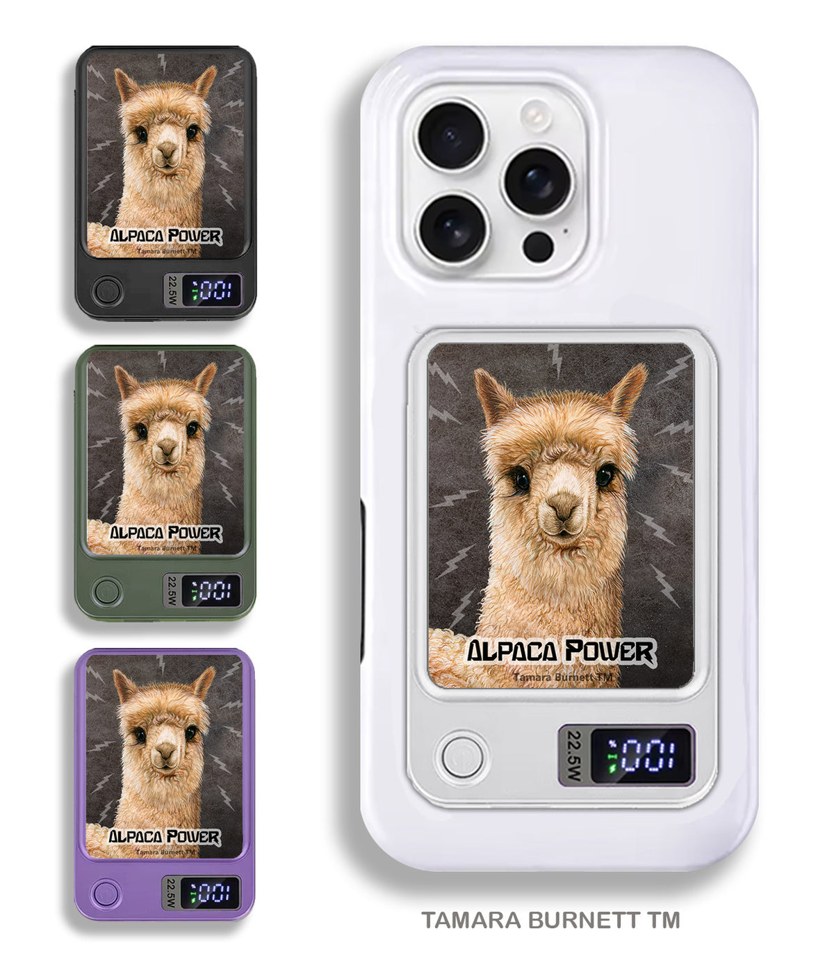 Alpaca Fawn Phone Bank Wireless Charger