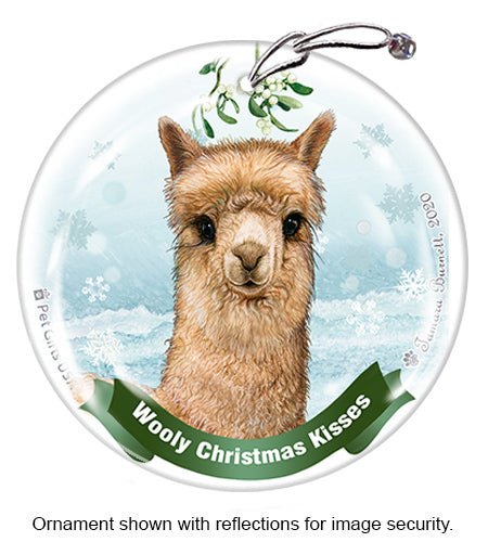 Alpaca Fawn Ornament
