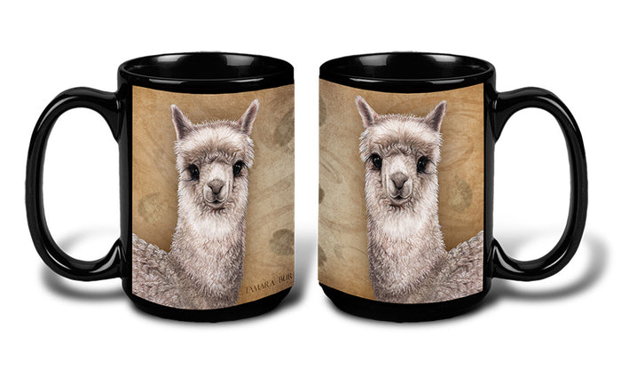Alpaca Silver (Mirrored) - My Faithful Friends Mug 15 oz