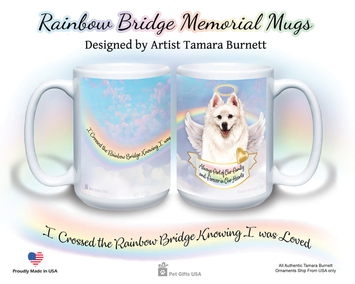 American Eskimo Memorial Mug 15 oz