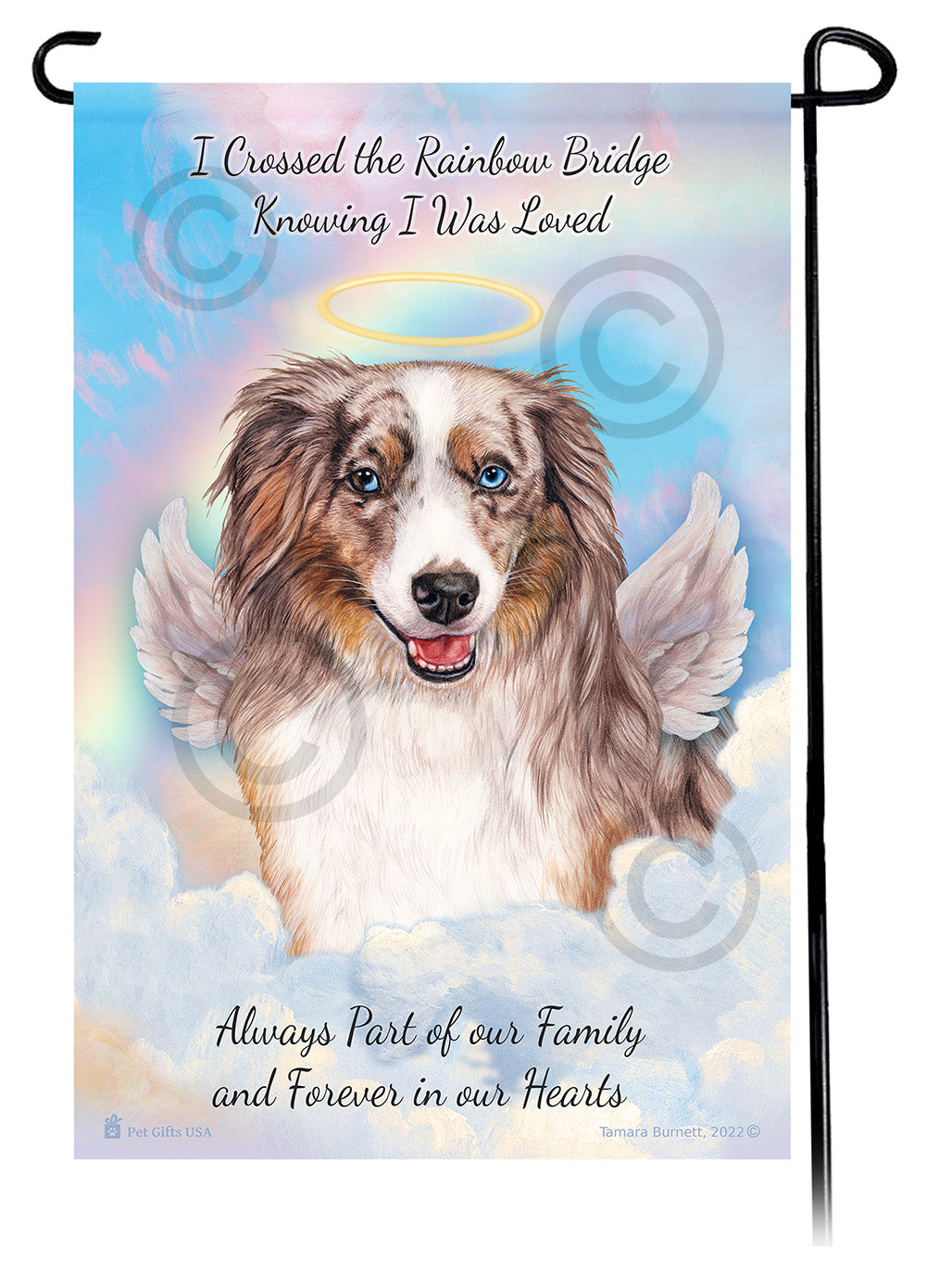 Shepherd Memorial - Garden Flag