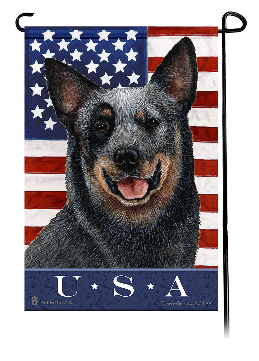 Glen of Imaal Terrier True Blue Garden Flags