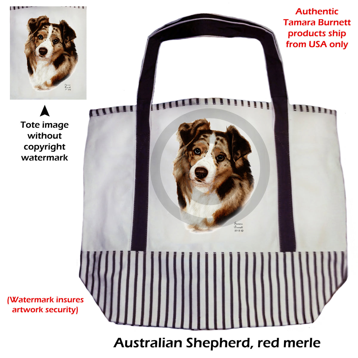 Australian Shepherd - Tote Bag