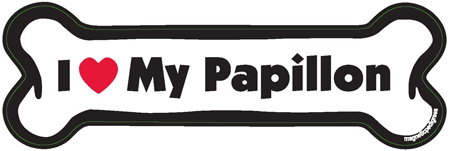 Papillon Bone Shaped Magnets