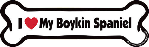 Boykin Spaniel Bone Shaped Magnets