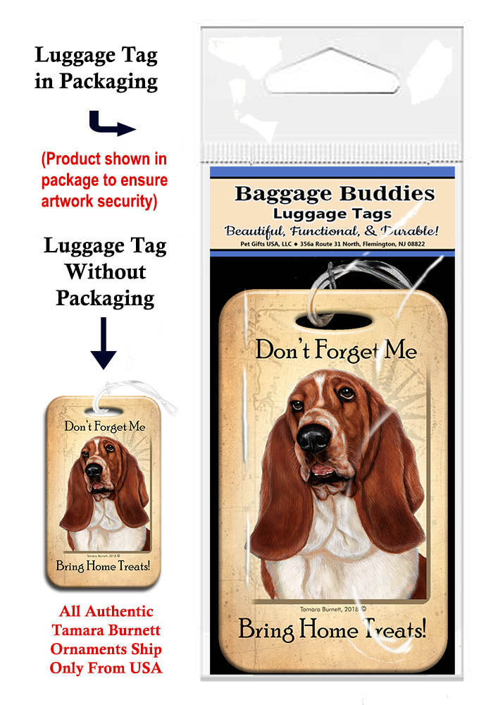 Basset Hound Baggage Buddies
