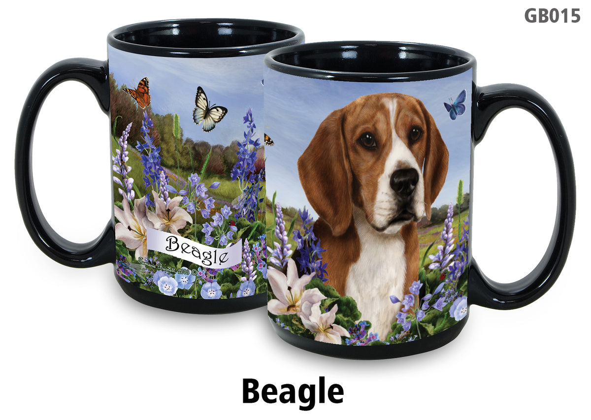 Beagle - Garden Party Fun Mug 15 oz