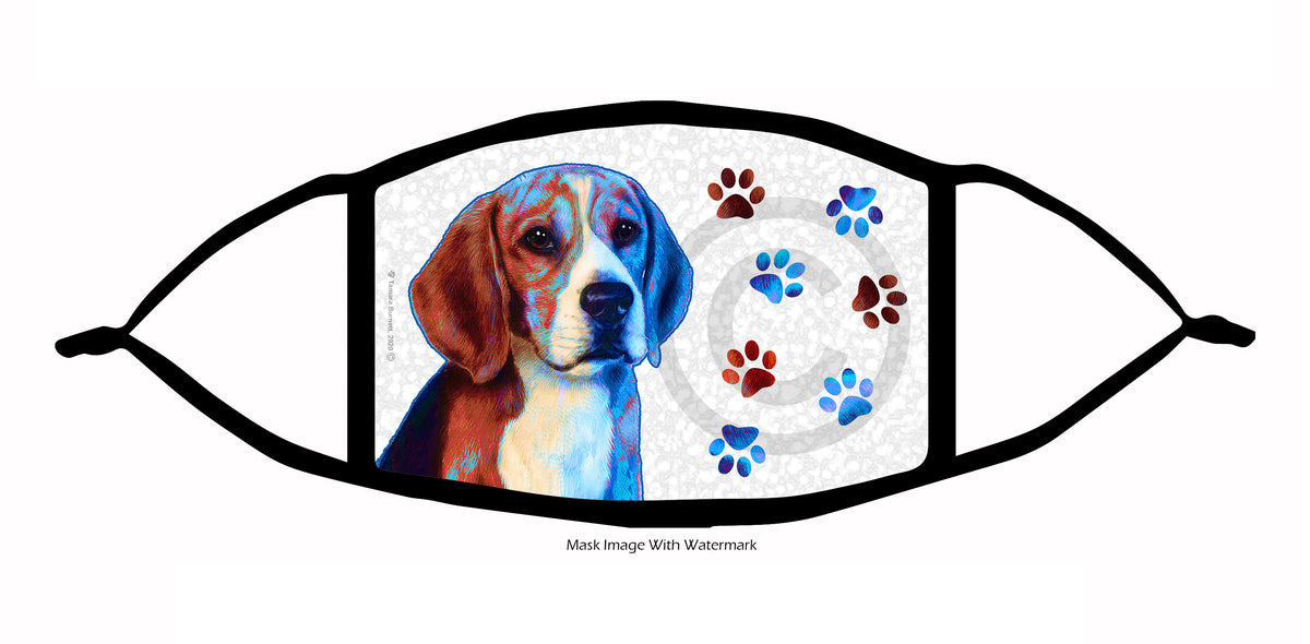 Beagle Face Mask