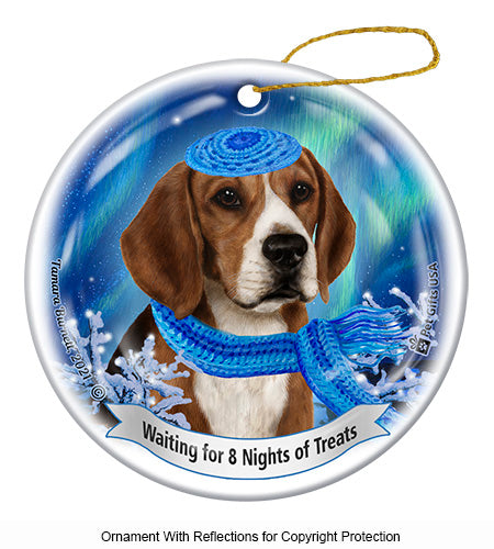 Beagle Hanukkah Ornament