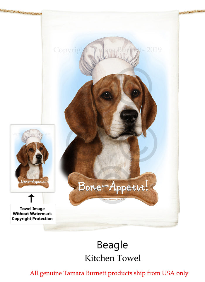 Beagle Flour Sack Towel