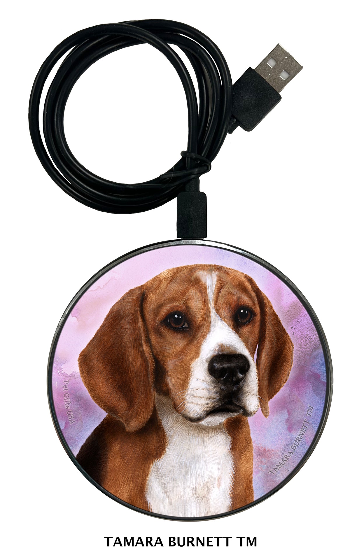 Beagle Zoomies Wireless Charger