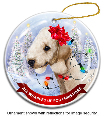 Bedlington Terrier Sandy Ornament
