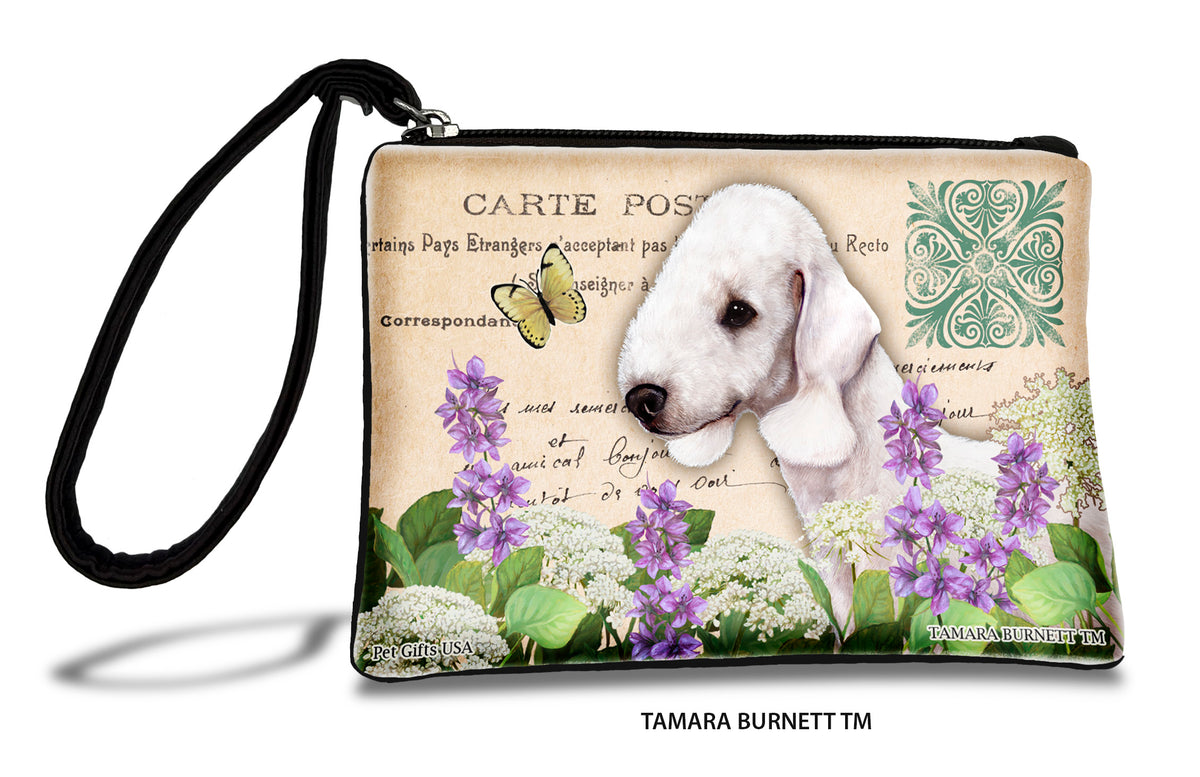 Bedlington Terrier White Zippees Pet Pouch
