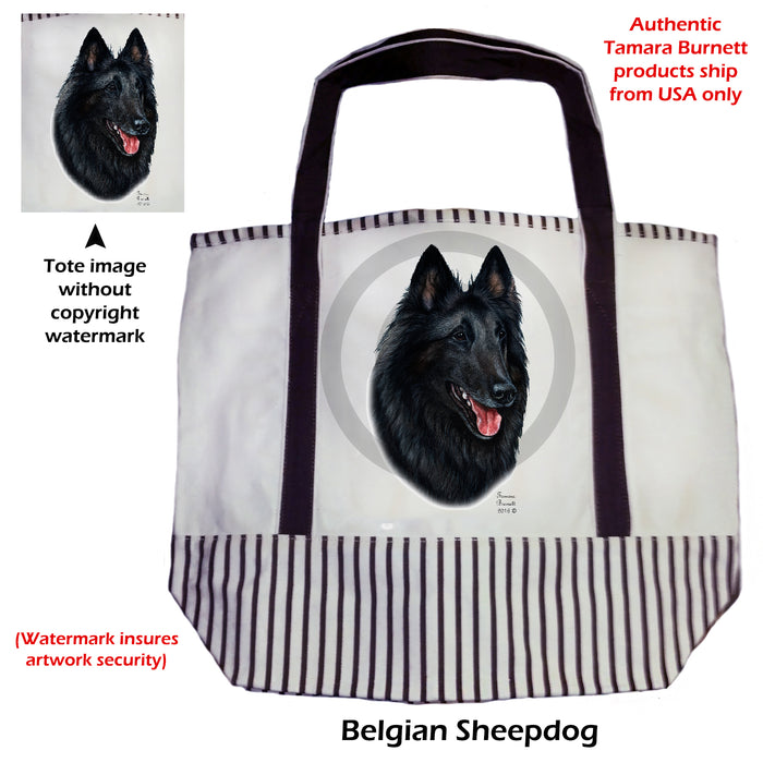 Belgian Sheepdog - Tote Bag
