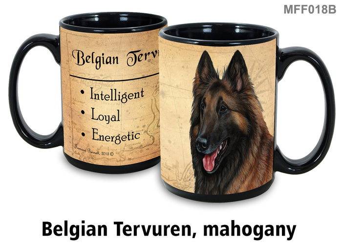 Belgian Tervuren (Mahogany) - My Faithful Friends Mug 15 oz