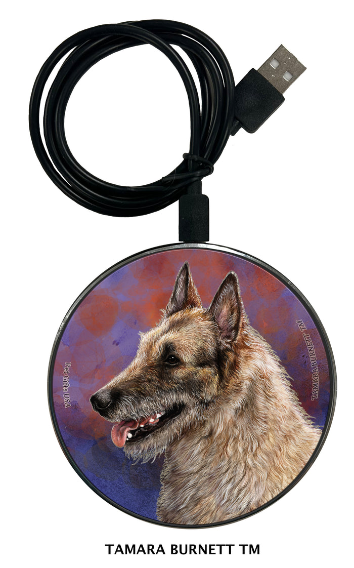 Belgian Laekenois Zoomies Wireless Charger