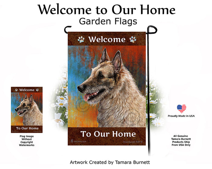 Belgian Laekenois Welcome To Our Home Garden Flags
