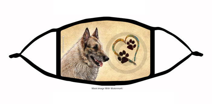 Belgian Laekenois Face Mask